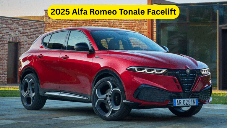 2025 Alfa Romeo Tonale Facelift